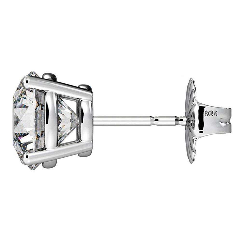 NWT Swarovski Zirconia Martini Style Stud Earrings - Picture 2 of 4